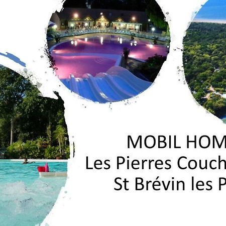 Mobil Home Les Pierres Couchees 4* St Brevin Les Pins Saint-Brévin-les-Pins Eksteriør bilde